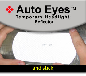 Auto Eyes - Temporary Headlight